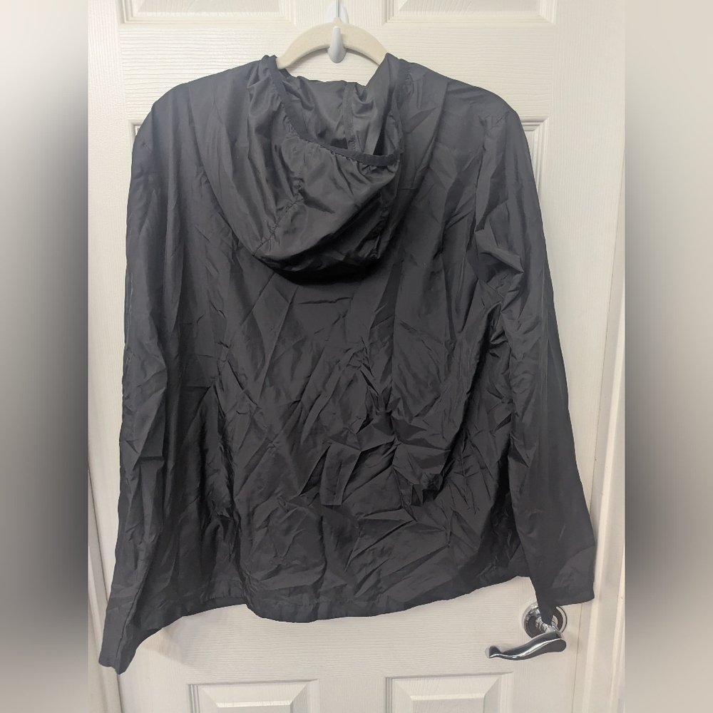 32 Cool Black Windbreaker Jacket - Picture 5 of 6